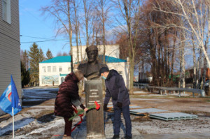 Открытие бюста выдающейся личности Даяна Мурзина